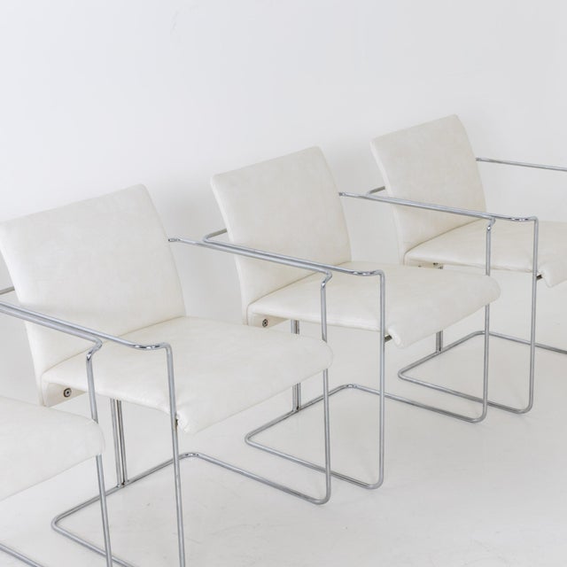 Set of Six Modernist Chairs by Ernesto Radaelli For Sale - Image 15 of 18