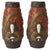 Art Nouveau Ceramic Vases with Gold Dragon Motifs by BB Hohenstein, 1960, Set of 2 For Sale - Image 10 of 10