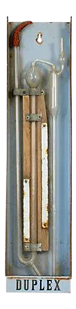 Midcentury Industrial Brewery Barometric Measure