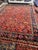 Textile DEEP Coral Watermelon Fine Antique Mahal Aubergine Rug 9 x 12.2 For Sale - Image 7 of 7