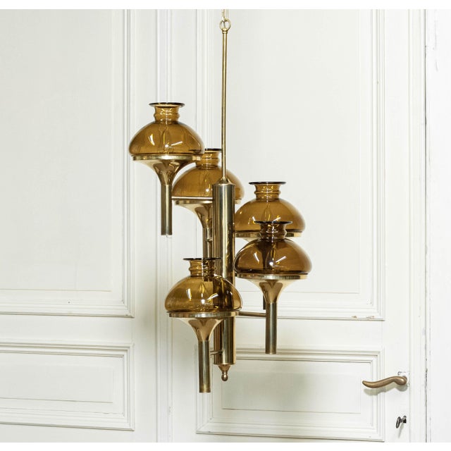 Pendant attributed to Svend Mejlstrøm for Mejlstrøm Belysning, Norway, 1960s For Sale - Image 4 of 7