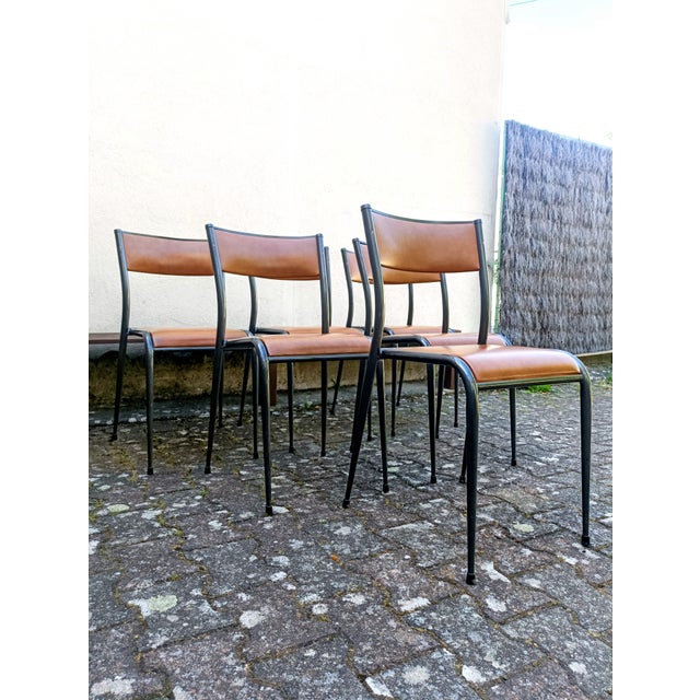 School Chairs from Mullca, 1960s, Set of 6 For Sale - Image 13 of 13