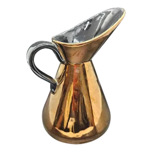 Beswick England 1553-1 Copper Colored 4.75" Porcelain Ceramic Pitcher