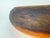 Orange Muller Frères Lunéville Art Deco Mottled Glass Vide-Poche Bowl For Sale - Image 8 of 14