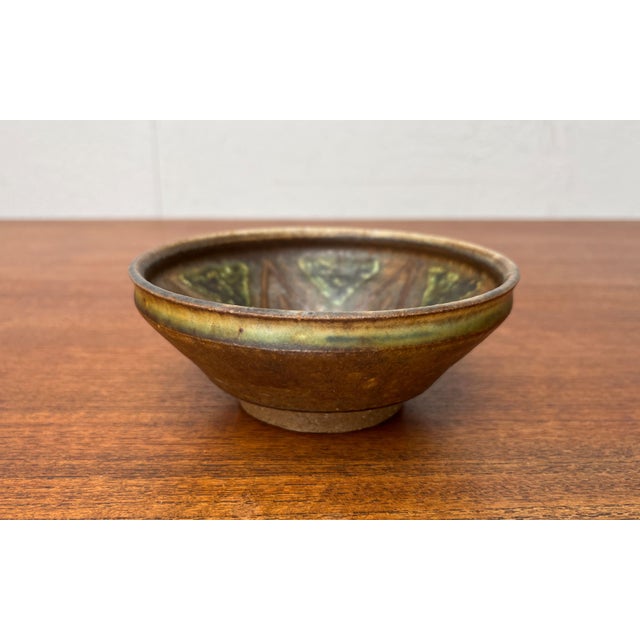 Mid-Century Danish Studio Pottery Bowl by Jørgen Christian Andersen for Ja Keramik, 1960s For Sale - Image 16 of 16