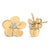 Discover the splendor of sustainability and timeless beauty with these exquisitely designed 10K yellow gold stud earrings,...