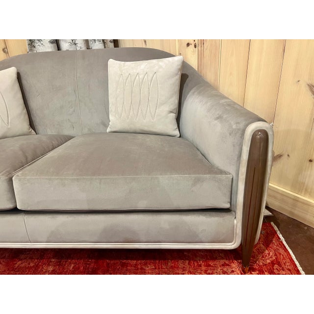 Theodore Alexander Theodore Alexander Arched Tight Back Sofa For Sale - Image 4 of 6