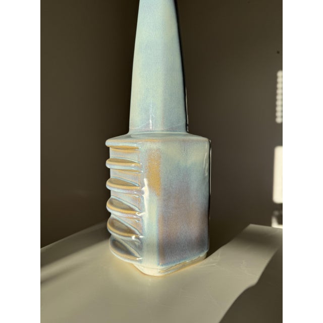 Large Danish Ceramic Table Lamp by Einar Johansen for Søholm Stentøj, Denmark, 1960s For Sale - Image 9 of 11