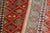 Red Shabby Chic Shirwan Red/Gray Wool Rug - 4'3''x5'11'' For Sale - Image 8 of 10