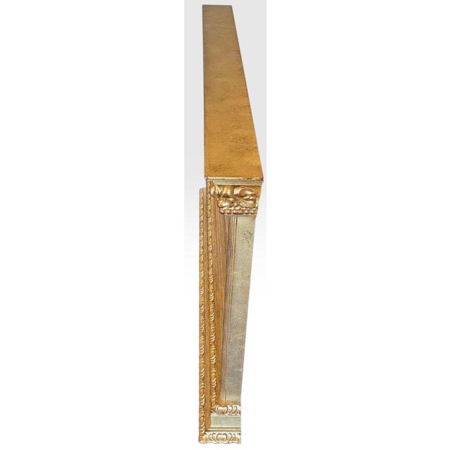 Gold Exceptional Original Ink on Plaster Venezia Island of San Giorgio by the Twins Bugagiar For Sale - Image 8 of 12