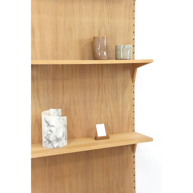 Cado Wall Shelf in Oak by Poul Cadovius, 1960s, Set of 6 For Sale - Image 9 of 18
