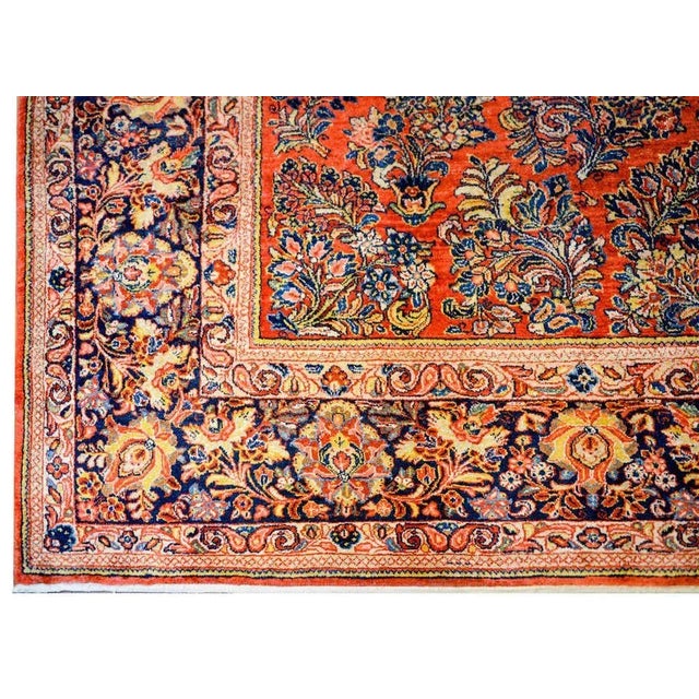 1930s Early 20th Century Sarouk Rug For Sale - Image 5 of 7