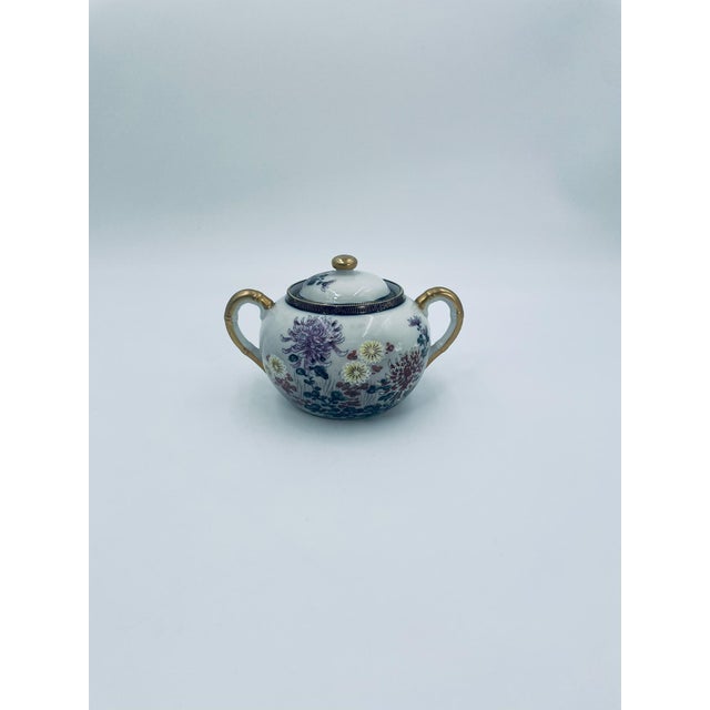 Porcelain Sugar Bowl Japan Kutania, 1975 For Sale - Image 12 of 12