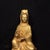 Vintage Gilt Bronze Guanyin Statue in Royal Ease Pose - Asian Buddhist Sculpture For Sale In Los Angeles - Image 6 of 7