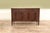 High-end flame mahogany Regency-style sideboard in a rectangular form. Hepplewhite-style small sideboard with generous...