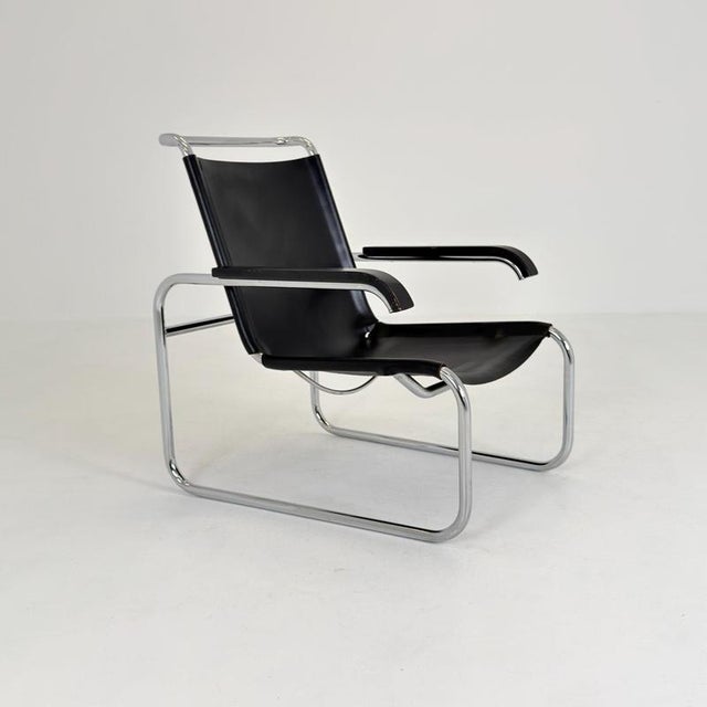 Mid-Century B35 - S35 L Lounge Chair by Marcel Breuer Bauhaus for Thonet, 1980s For Sale - Image 18 of 18
