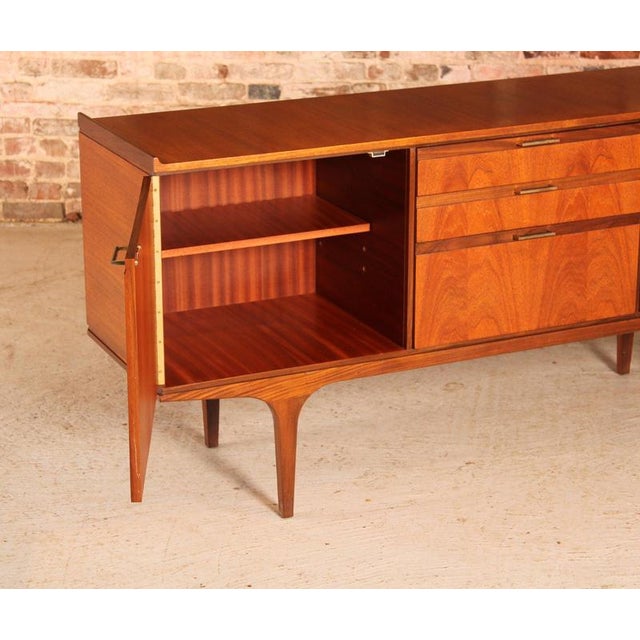 Mid-Century Modern Teak Sideboard by Meredew, 1960s For Sale - Image 11 of 17