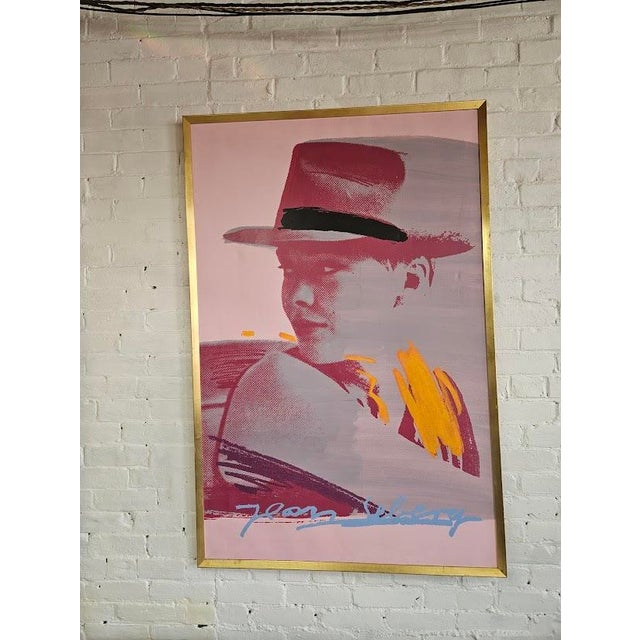 Add a bold pop of color to your walls with this striking Jean Seberg portrait print, capturing the iconic actress in a...