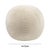 The plush Boba pillow boasts a sumptuous texture and plush comfortable fill. Its versatile spherical shape will add a...