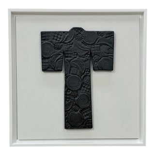One of a Kind Japanese Kimono Ceramic Sculpture For Sale