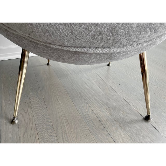 Pair of 1950s Fritz Neth Egg Chairs for Correcta Sitzformbau For Sale - Image 12 of 12