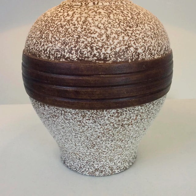 French Ceramic Table Lamp, 1940s For Sale - Image 6 of 13