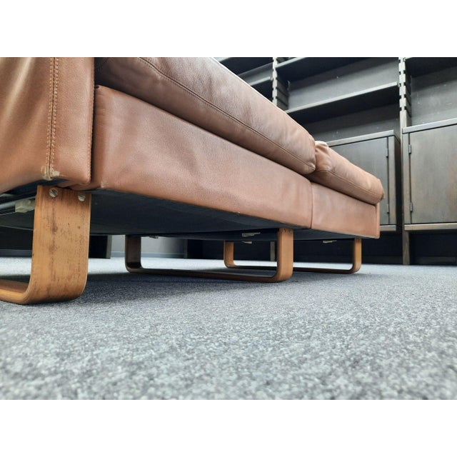 Model Conseta Two-Seater Leather Sofa by Wilhelm Möller for Cor, 1960s For Sale - Image 12 of 14
