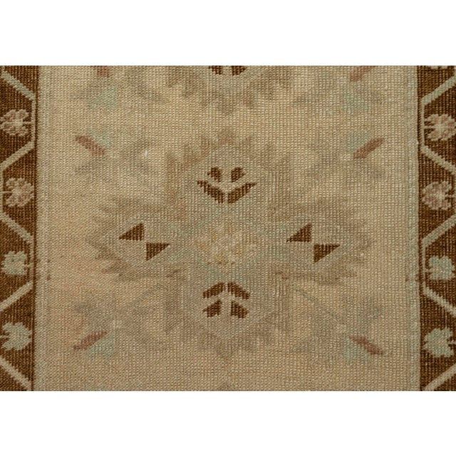 Turkish Mini Rug Oriental Hand Knotted Vintage Rug 1'9" x 3'1" #21283 For Sale - Image 4 of 8