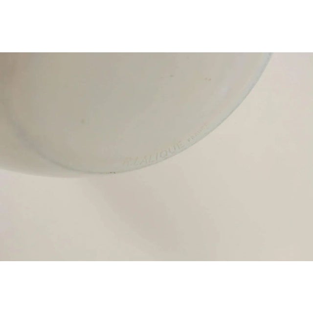 1940s Vintage Opalescent Ronsard Vase by René Lalique For Sale - Image 5 of 8