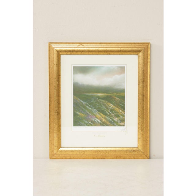 Quality Custom Framed Print of the Irish Countryside by Philip Gray (Irish, B. 1959), Signed Bottom Right