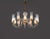 Mid-Century Modern Art Deco Murano Glass Chandelier by Flavio Poli for Seguso Vetri d'Arte, 1950s For Sale - Image 3 of 14