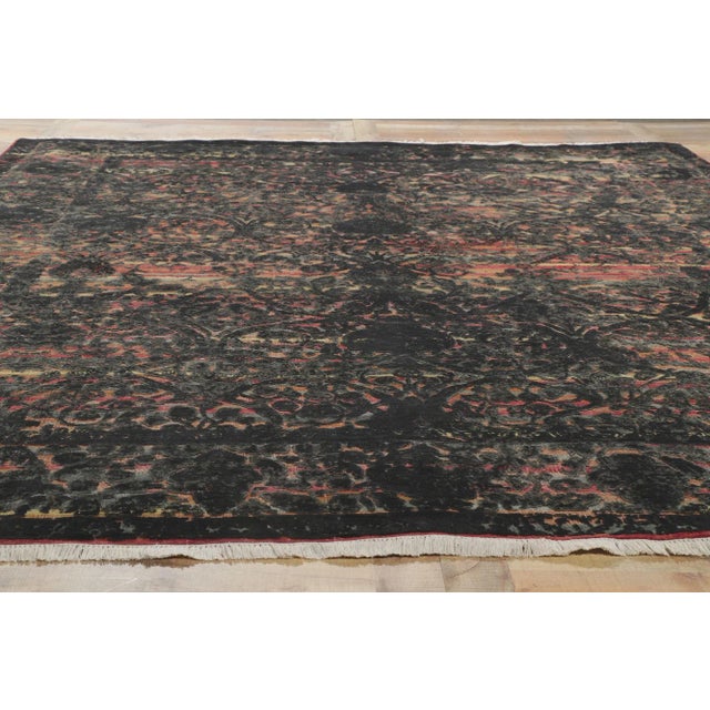 Textile Vintage Style High-Low Textured Rug, 09'00 X 12'00 For Sale - Image 7 of 10