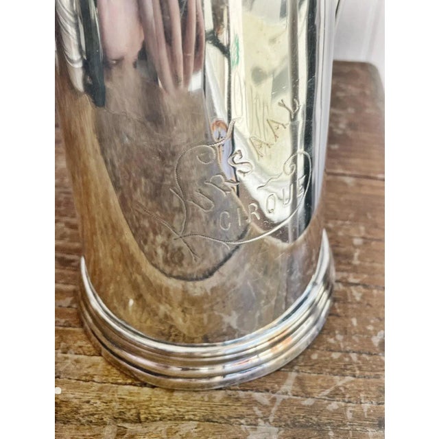 Christofle Silver Coffee Pot From Kursaal Cirque Theater in Besancon France For Sale In New York - Image 6 of 8