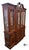 Vintage Chippendale Style China / Display Cabinet featuring High Quality Mahogany Construction, Four Upper Glass Pane...