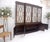 Large 8' Wide Mahogany Two Part individual Glass Panels Breakfront MINT For Sale - Image 10 of 12