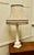 Large White Marble Corinthian Column Table Lamp, 1900s For Sale - Image 4 of 9