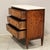 Louis XVI chest of drawers with inlaid and trim, a marble top, and original gilded bronzes - note the small size. Late...