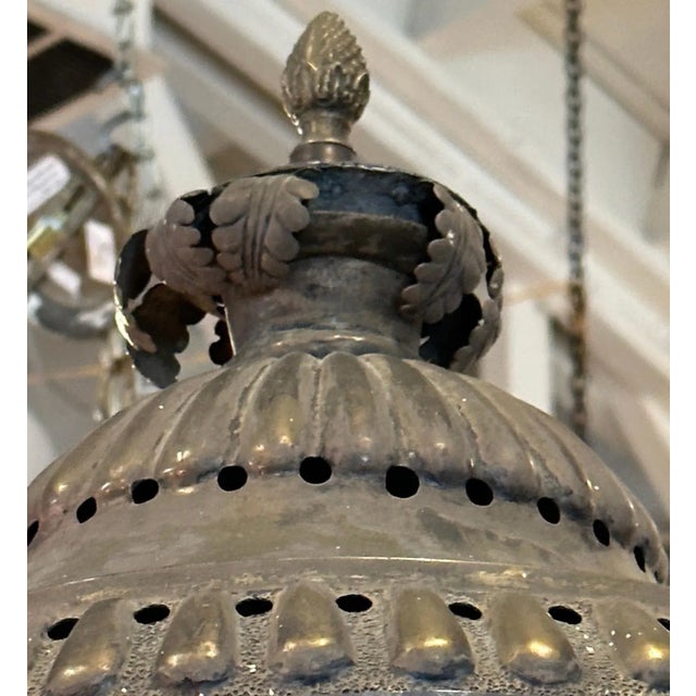 Metal Processional Lanterns from Lucca, Italy - A Pair For Sale - Image 4 of 12
