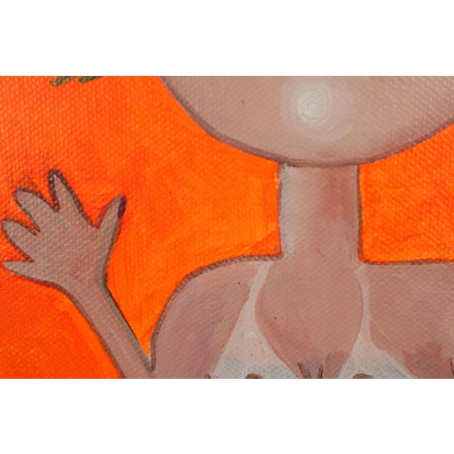 Inés Silvalde, Surprise, Mixed Media on Canvas, 2018, Framed For Sale - Image 7 of 10