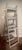 Vintage Unique and Functional 5 Shelf Distressed Solid Wood Display Ladder For Sale - Image 4 of 6