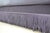 Indigo Velvet Tufted Sofa with Fringe by Dorothy Draper For Sale - Image 4 of 7