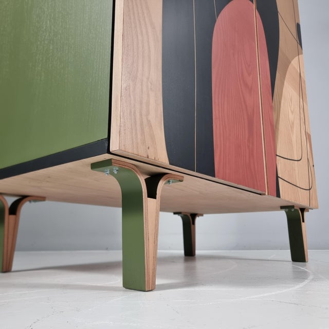 Vintage Wardrobe in Ash, 1970s For Sale - Image 11 of 14