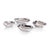 Add a touch of artistry to your table with the Charm Condiment Bowls, a 4-piece set featuring uniquely shaped bowls with a...