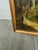 Circa 1958 H. Hansen "Picnic in Meadow" Original Painting, Framed For Sale - Image 9 of 12