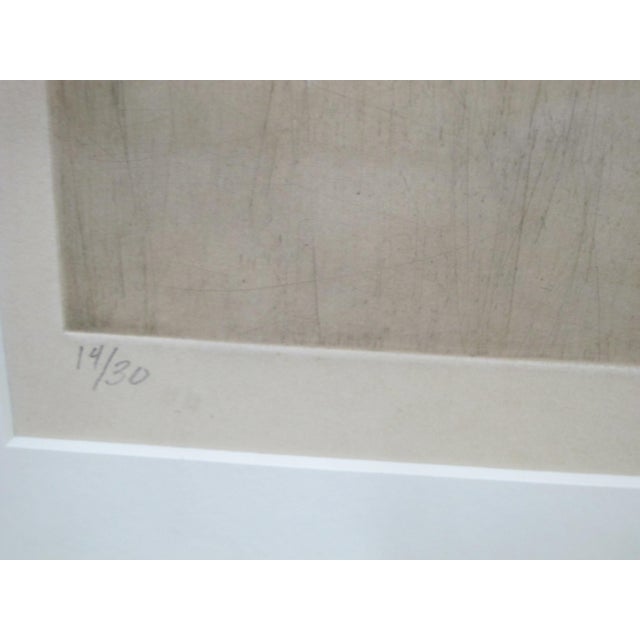 Abstract Ramon Alejandro Signed Limited Edition Cuban Surrealist Abstract Art Print Etching For Sale - Image 3 of 6