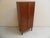 Maroon Mid-Century 2 Door Cabinet, 1950s For Sale - Image 8 of 10
