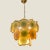 Murano Glass Disc Chandelier, 1970s For Sale - Image 9 of 11