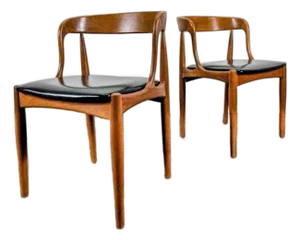 Danish Teak Model 16 Chairs by Johannes Andersen for Uldum