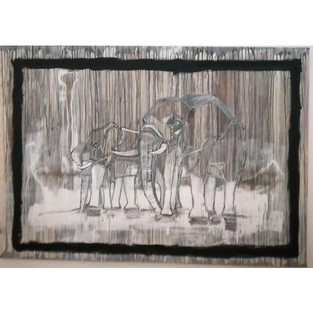 Early 21st Century André Ferrand, Jaffa No. 45, 2011, Oil on Canvas For Sale - Image 5 of 7