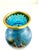 Mid 20th Century Cloisonné Bowl With Vibrant Peony Motif and Scalloped Enamel Interior For Sale In Little Rock - Image 6 of 12